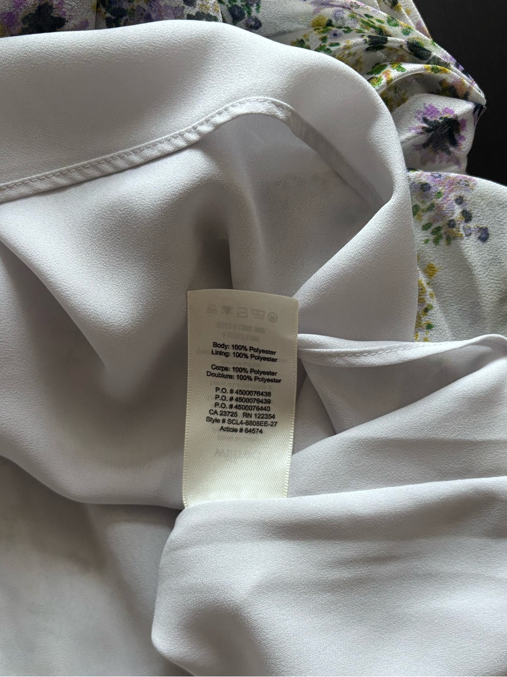 Wilfred Beaune Floral Wrap Tie Pleated Maxi Dress - Picture 6 of 8